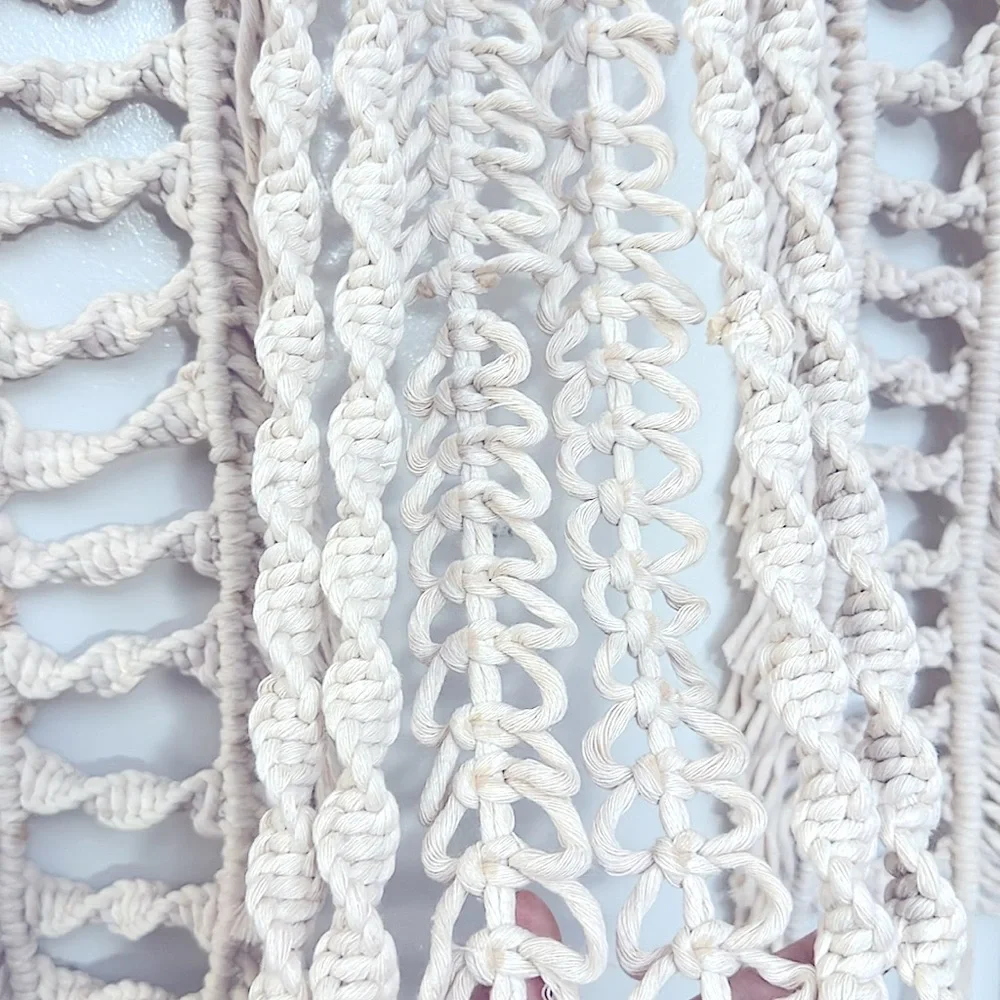 Soul Embellishments Bohemian Style HomeDecor Handwoven Macramé Tapestry Wall Art